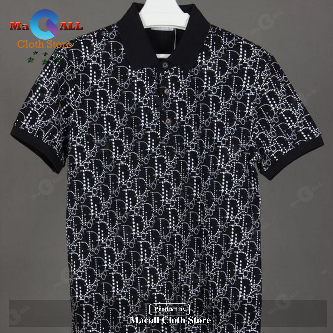 Christian Dior Logo Effect Basic Trending Style For Men Dior Polo Shirt Christian Dior Logo Effect Basic Trending Style For Men Dior Polo Shirt