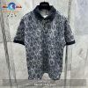 Christian Dior Logo Effect Basic Trending Style For Men Dior Polo Shirt