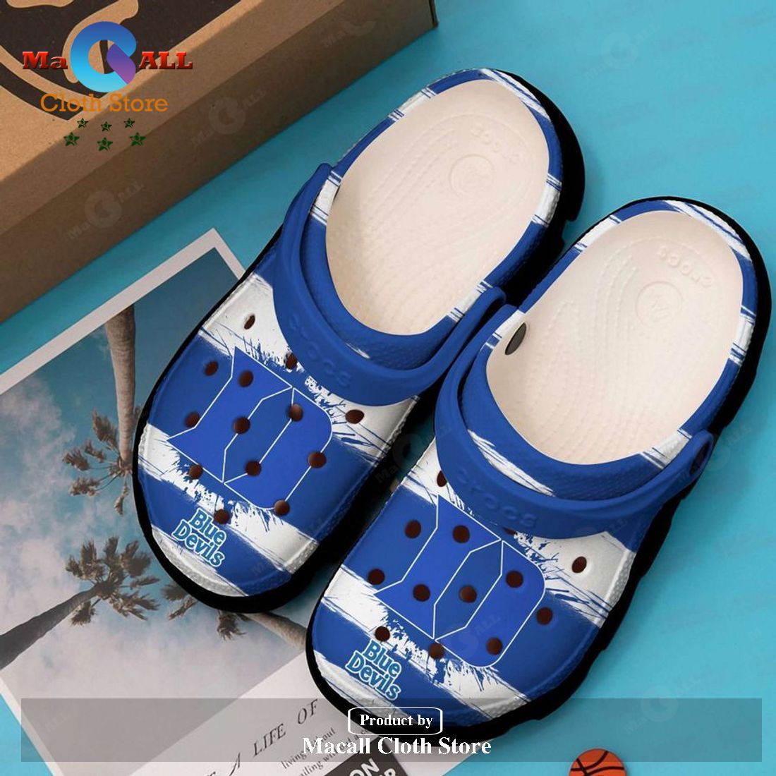 Duke Blue Devils Crocs Clog Shoes Duke Blue Devils Crocs Clog Shoes