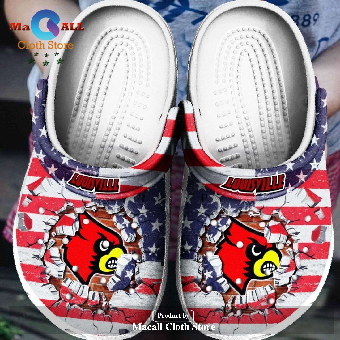 Louisville Cardinals Crocs Clog Shoes Louisville Cardinals Crocs Clog Shoes