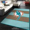 [SALE] Miami Dolphins Galax NFL Christmas Gift Rug Living Room Rug Home Decor Floor Decor – Indoor Outdoor Rugs