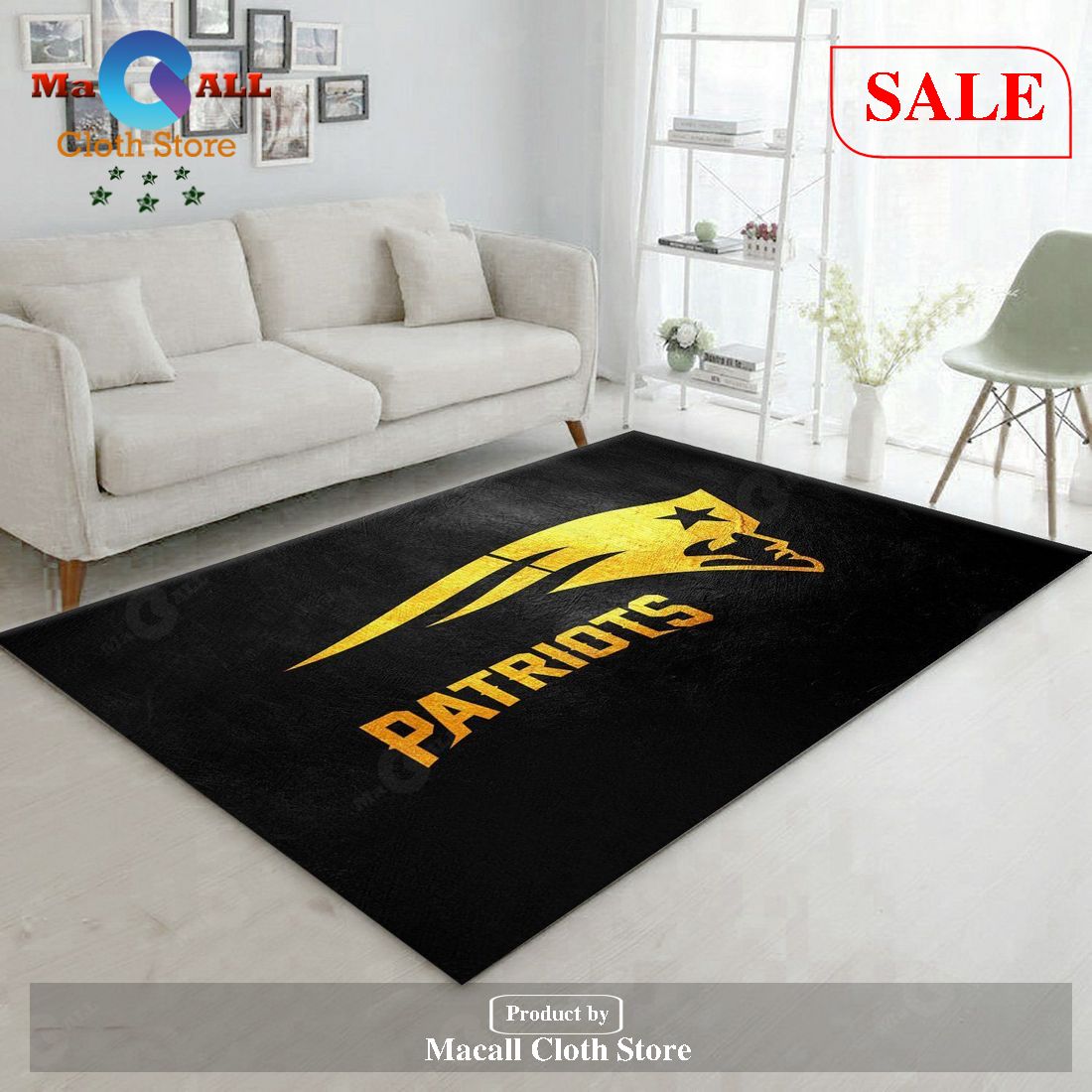 [SALE] New England Patriots NFL Area Rug For Christmas, Kitchen Rug, Family Gift US Decor – Indoor Outdoor Rugs