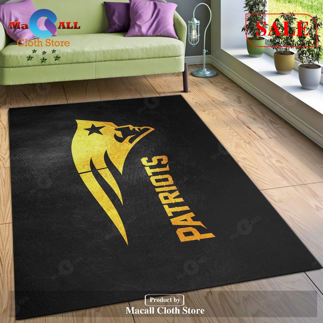 [SALE] New England Patriots NFL Area Rug For Christmas, Kitchen Rug, Family Gift US Decor – Indoor Outdoor Rugs