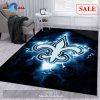 [SALE] New Orleans Saints NFL Area Rug For Christmas Bedroom Rug Christmas Gift US Decor – Indoor Outdoor Rugs