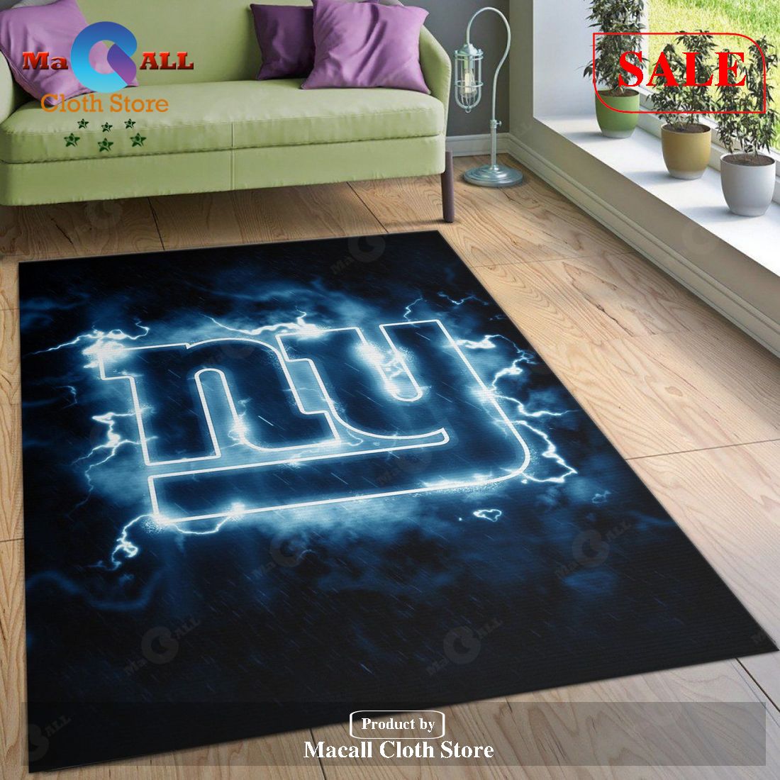 [SALE] New York Giants NFL Area Rug Living Room Rug Home US Decor – Indoor Outdoor Rugs