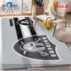 [SALE] Oakland Raiders NFL Team Logo Helmet Rug Room Carpet Custom Area Floor Home Decor – Indoor Outdoor Rugs