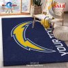 [SALE] Personalized Los Angeles Chargers Wincraft Personalized NFL Area Rug, Bedroom, Christmas Gift – Indoor Outdoor Rugs