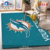 [SALE] Personalized Miami Dolphins Wincraft Personalized NFL Area Rug, Bedroom, Home Decor Floor Decor – Indoor Outdoor Rugs