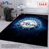 [SALE] Philadelphia Sixers NFL Area Rug Bedroom Rug Home Decor Floor Decor – Indoor Outdoor Rugs