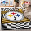 [SALE] Pittsburgh Steelers NFL Area Rug Bedroom Rug Home Decor Floor Decor – Indoor Outdoor Rugs