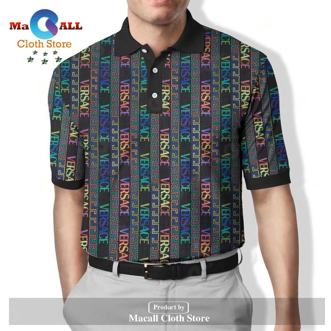 Versace Stripes Effect Luxury Premium For Men Versace Polo Shirt Versace Stripes Effect Luxury Premium For Men Versace Polo Shirt