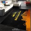 [SALE] Seattle Seahawks Skyline NFL Area Rug For Christmas, Living room and bedroom Rug – Indoor Outdoor Rugs