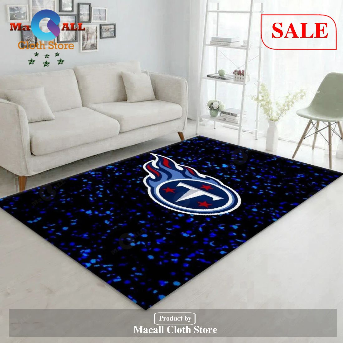 Tennessee Titans 3 NFL Christmas Gift Rug Bedroom Rug Floor Decor Home  Decor - Travels in Translation