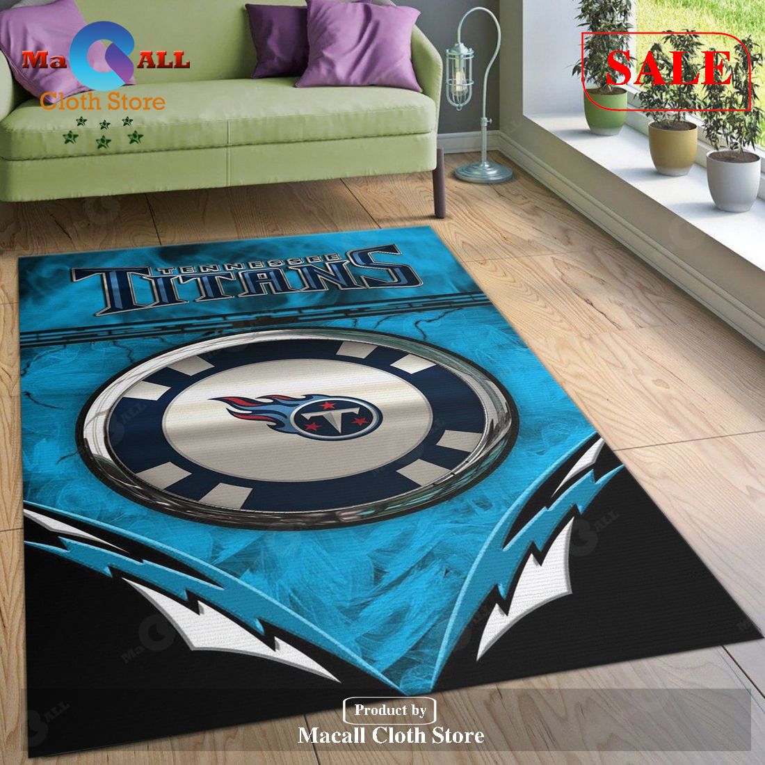 Tennessee Titans Nfl Area Rug For Christmas Bedroom Rug Home US