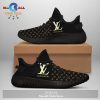Louis Vuitton Gold LV Black Yeezy Sneaker