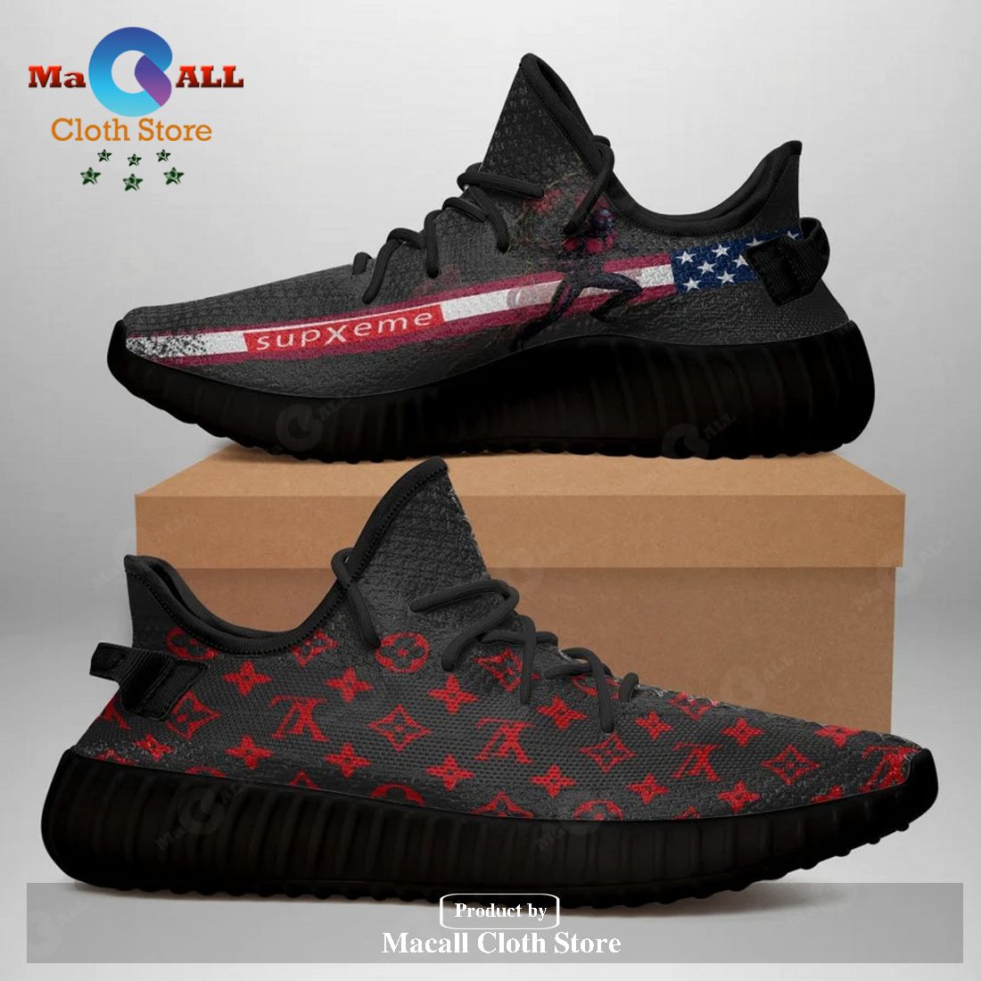 Louis Vuitton Supreme Ant Man Luxury Brand Premium Yeezy Sneaker For Men Women
