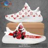 Louis Vuitton Supreme Deadpool Marvel Model 3 Yeezy Boost Shoes Sport Sneakers Luxury Brand For Men And Women