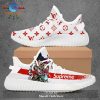 Louis Vuitton Supreme Drake Luxury Brand Premium Red Yeezy Sneaker For Men Women