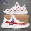 Louis Vuitton Supreme J Cole Luxury Brand Premium Red Yeezy Sneaker For Men Women