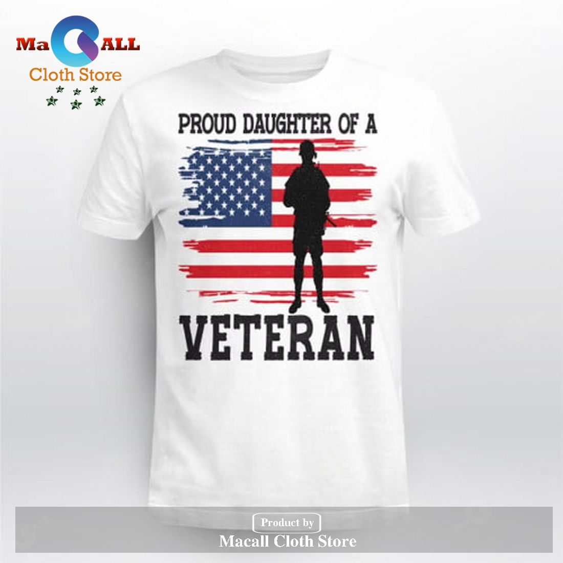 Proud Daughter Of A Veteran T-Shirt