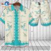 Gucci Logo Pattern Blue Animal Style Hawaiian Shirt and Short LIMITED EDITION