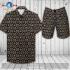 Gucci Logo Pattern Classic Doraemon Version Hawaiian Shirt and Short LIMITED EDITION