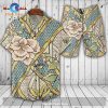 Gucci Logo Pattern Floral Luxury Version Hawaiian Shirt and Short LIMITED EDITION