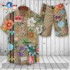 Gucci Logo Pattern Floral Style Hot Trending Hawaiian Shirt and Short LIMITED EDITION