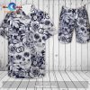 Gucci Logo Pattern Snake Mickey Mouse Mixing Skull Luxury Version Hawaiian Shirt and Short LIMITED EDITION
