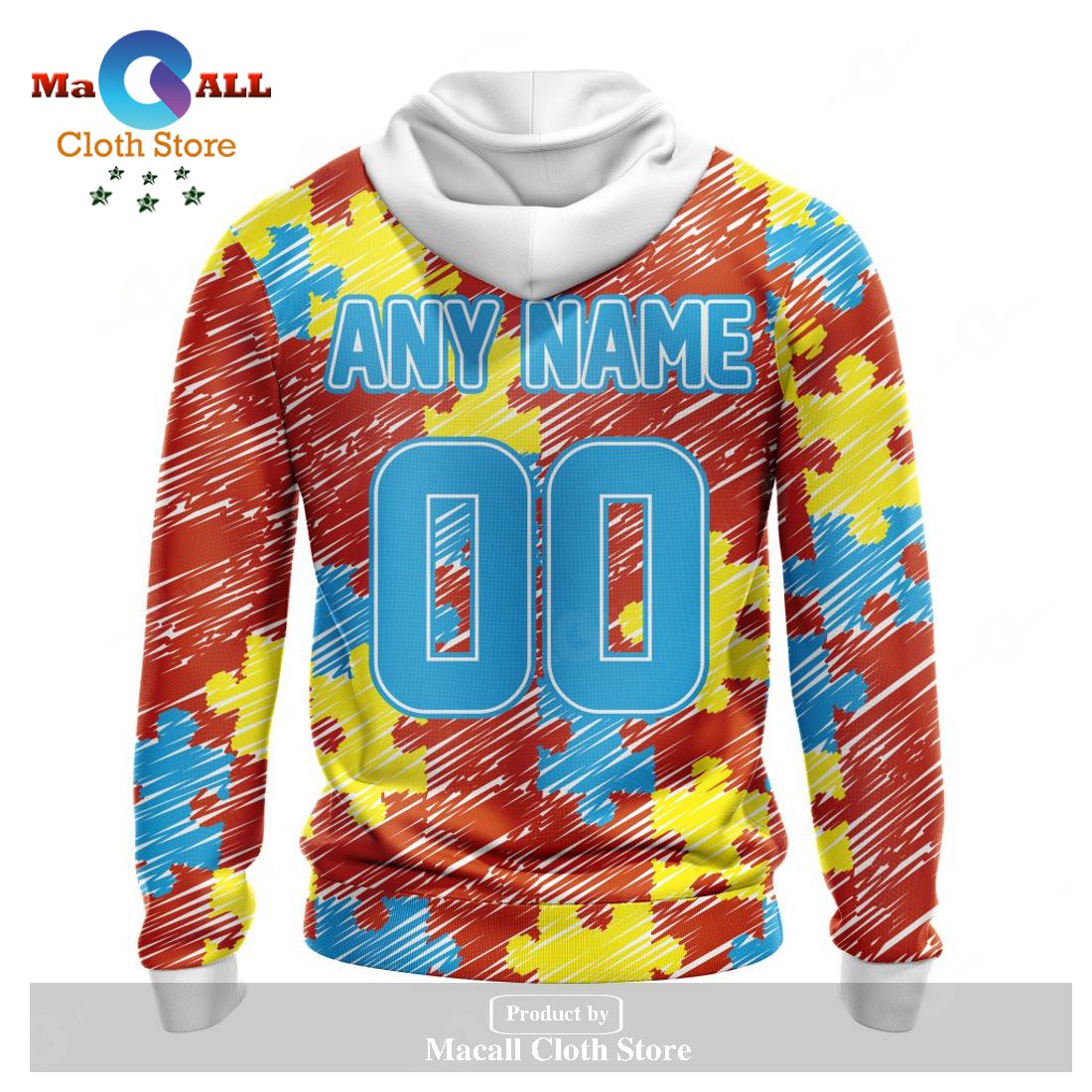 THE BEST NFL Chicago Bears Special Autism Awareness Design Hoodie