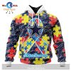 Personalized NFL Dallas Cowboys Special Autism Awareness Puzzle Game White Hoodie Sweatshirt 3D