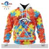 Personalized NFL Dallas Cowboys Special Autism Awareness Puzzle Game White Hoodie Sweatshirt 3D