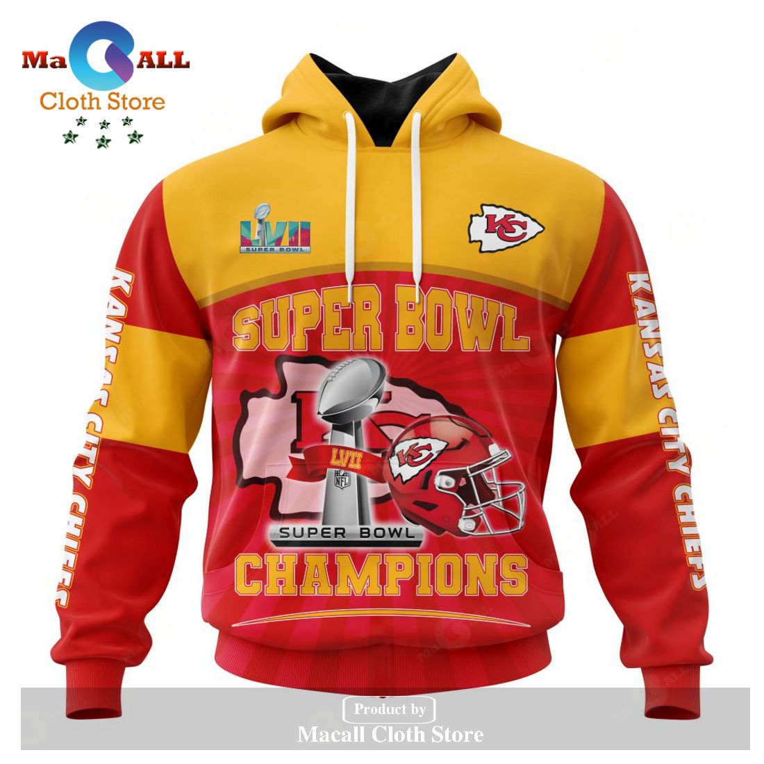 Personalized NFL Kansas City Chiefs Super Bowl LVII Champions Kits ...