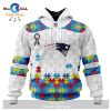 Personalized NFL New Orleans Saints Special Autism Awareness Puzzle Game Stripes Design Hoodie Sweatshirt 3D