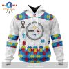 Personalized NFL Pittsburgh Steelers Special Autism Awareness Puzzle Game Stripes Design Hoodie Sweatshirt 3D