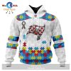 Personalized NFL Tennessee Titans Special Autism Awareness Puzzle Game Stripes Design Hoodie Sweatshirt 3D