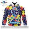 Personalized NFL Tampa Bay Buccaneers Special Autism Awareness Puzzle Game White Hoodie Sweatshirt 3D
