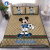 Fulham x Gucci Mickey Mixing Trending Style Bedding Sets, Bedroom Sets LIMITED EDITION