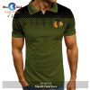NHL Carolina Hurricanes Special Multi Color Moss Green Polo Shirt