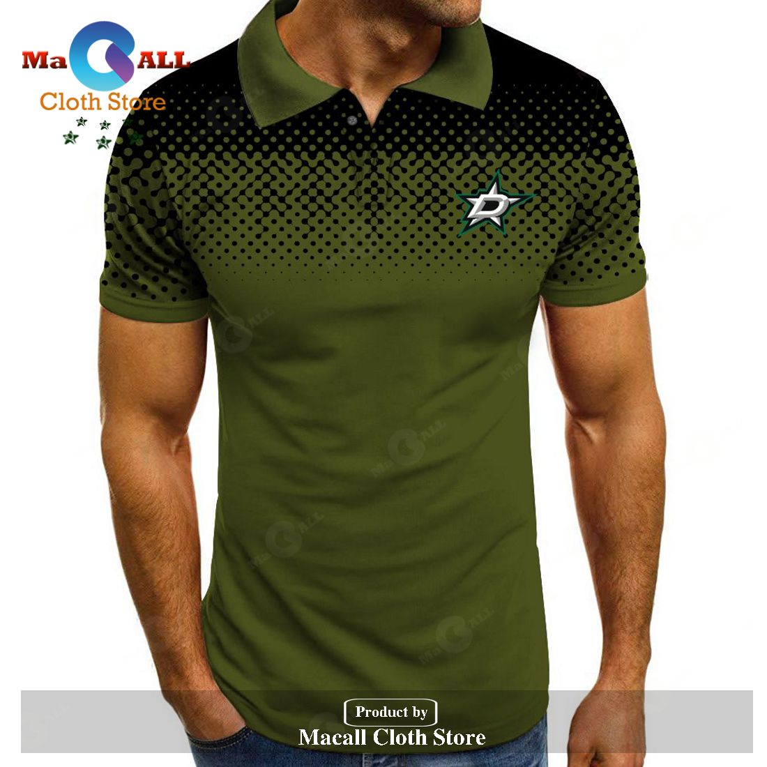 dallas stars polo shirt