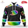 Personalized NHL Arizona Coyotes Special Pride Gradient Color Design Hockey Hoodie Sweatshirt 3D Personalized NHL Arizona Coyotes Special Pride Gradient Color Design Hockey Hoodie Sweatshirt 3D