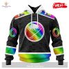 Personalized NHL Boston Bruins Special Pride Gradient Color Design Hockey Hoodie Sweatshirt 3D