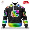 Personalized NHL Buffalo Sabres Special Pride Gradient Color Design Hockey Hoodie Sweatshirt 3D