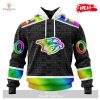 Personalized NHL New Jersey Devils Special Pride Gradient Color Design Hockey Hoodie Sweatshirt 3D