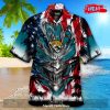 [NEW] Personalized NFL Indianapolis Colts US Flag Demon Face Hawaiian Shirt and Short