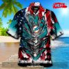 [NEW] Personalized NFL Minnesota Vikings US Flag Demon Face Hawaiian Shirt and Short