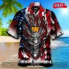 [NEW] Personalized NFL Tennessee Titans US Flag Demon Face Hawaiian Shirt and Short