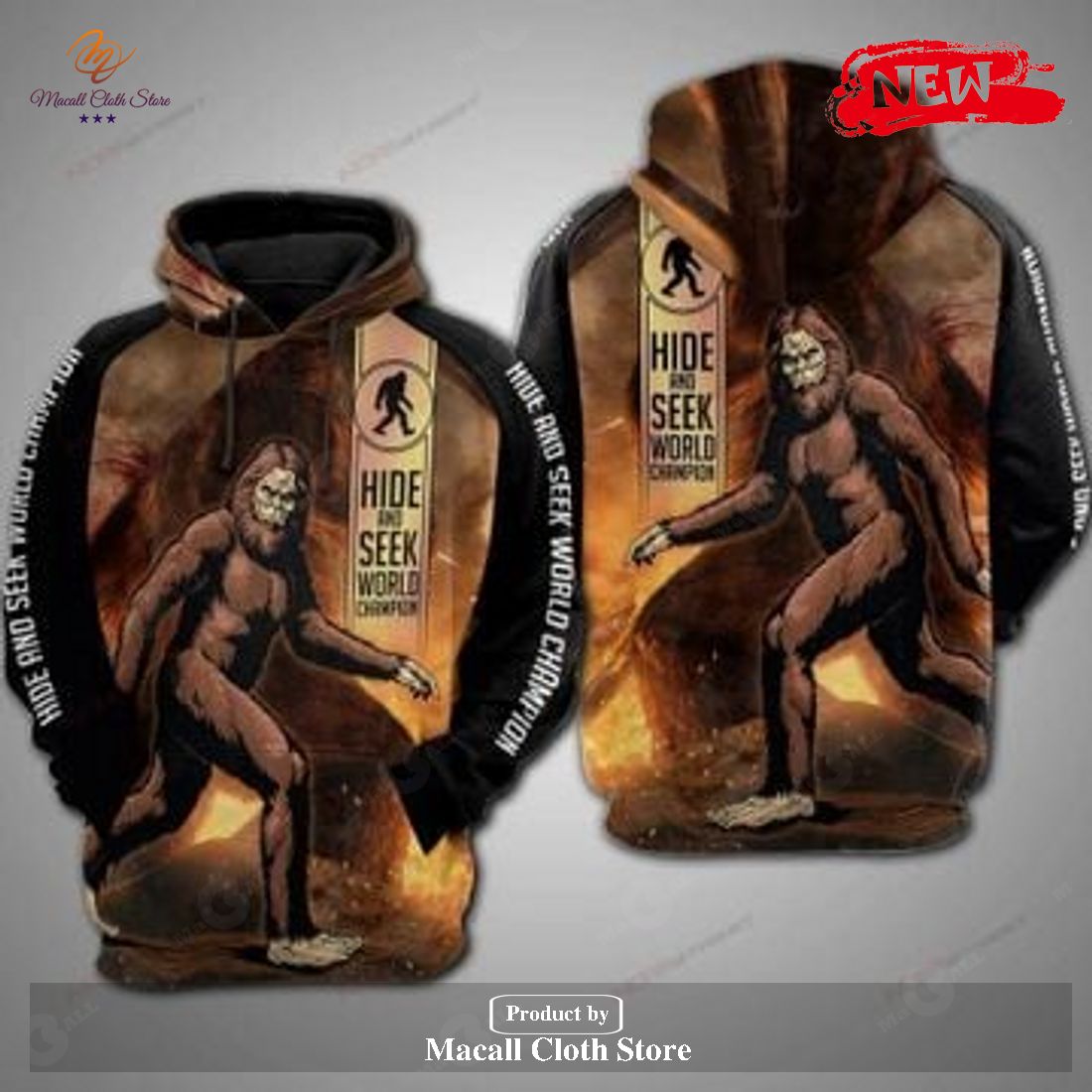 Bigfoot Hide & Seek World Champion Camping Shirts Collection Hoodie Sweatshirt 3D Bigfoot Hide & Seek World Champion Camping Shirts Collection Hoodie Sweatshirt 3D