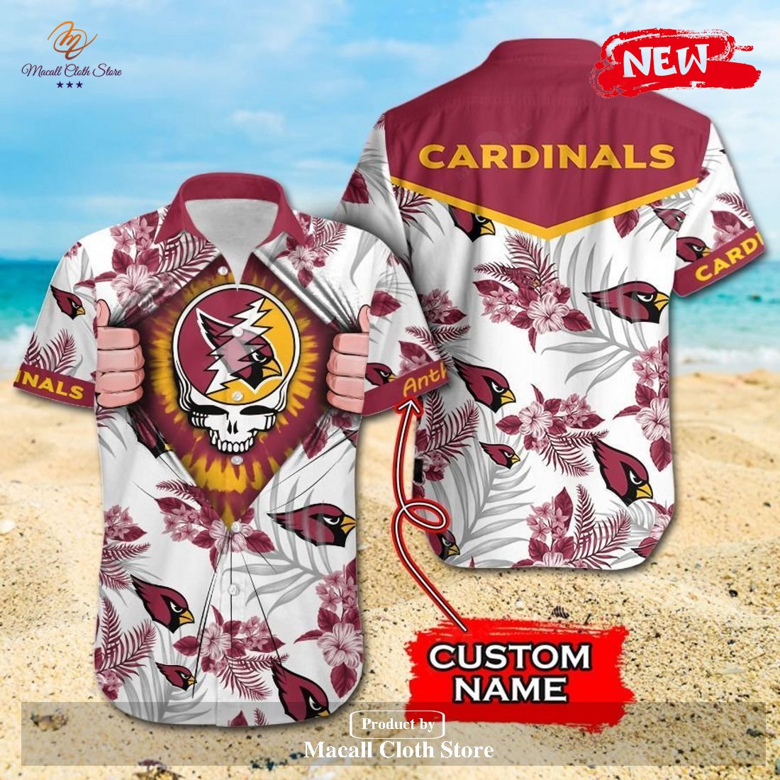 TRENDING] Arizona Cardinals NFL-God Hawaiian Shirt, New Gift For Summer