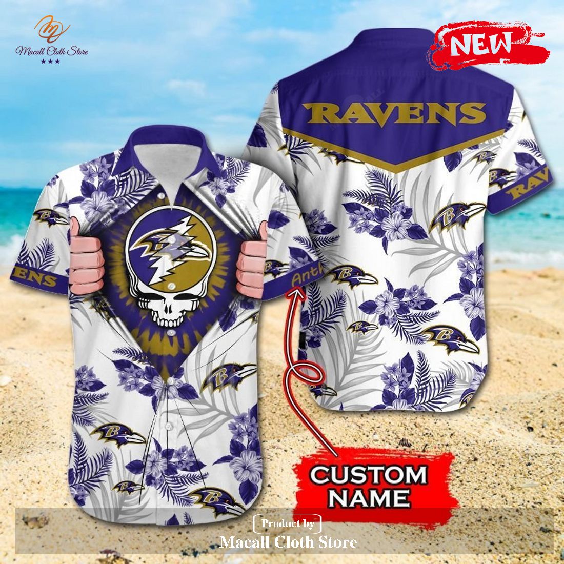 Personalized Baltimore Ravens Jersey Design New Rugby Shirt For Fans